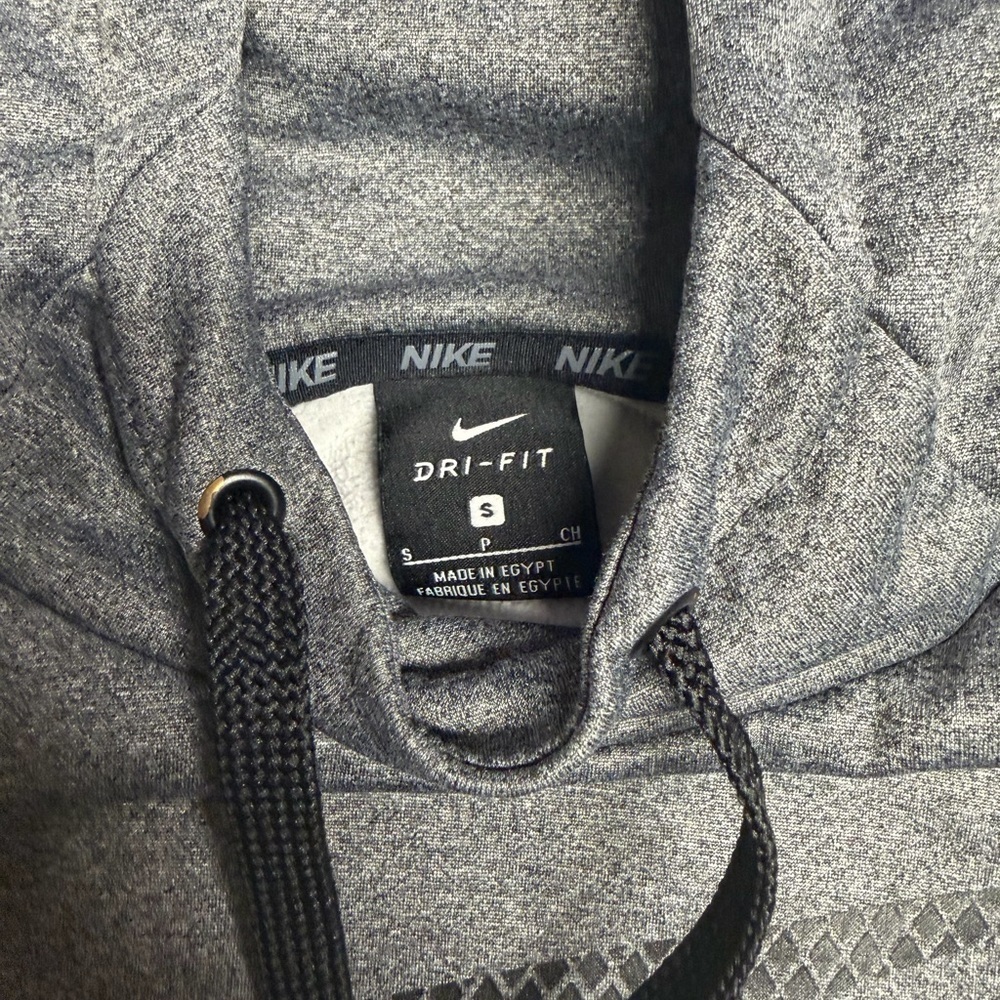 Nike Women’s Small Charcoal Dri-FIT Hoodie - Picture 2 of 2